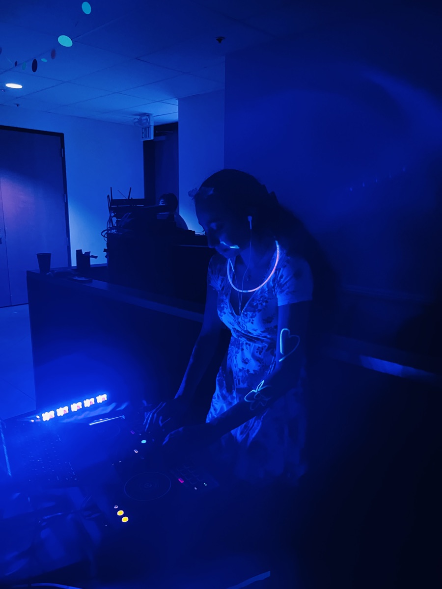 DJ Kaur performing at a cultural celebration